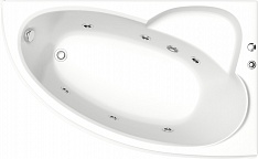 Bas Акриловая ванна Сагра 160x100 R с гидромассажем